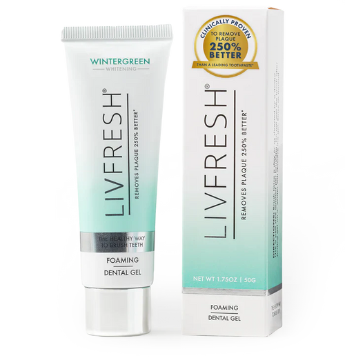 LIVFRESH Gel Toothpaste Wintergreen Foaming
